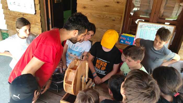 campamento de naturaleza